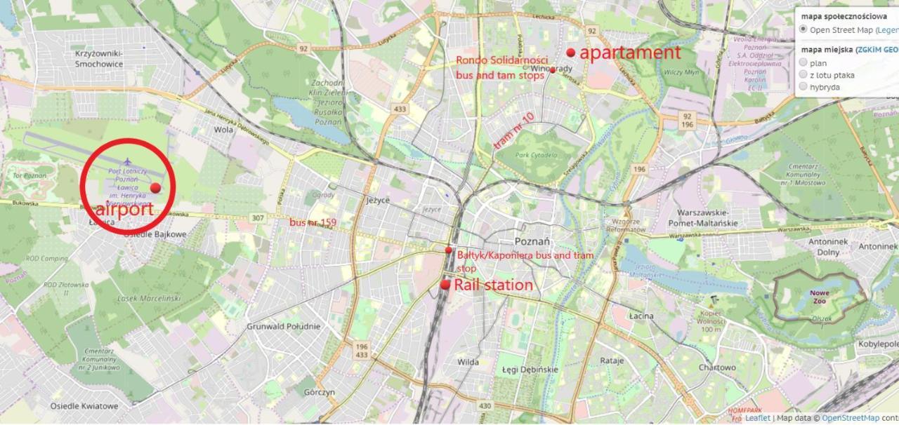 Apartament Paderewski Poznań Kültér fotó